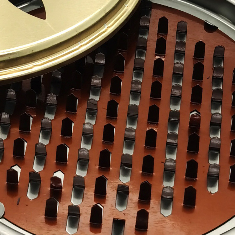 Hogar bobina de mosquito soporte dentado diente grande caja de bobina de mosquito soporte de bobina de mosquito con tapa bandeja de bobina de mosquito caja de bobina de mosquito