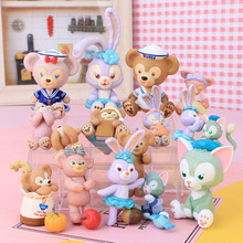 哒非熊史黛拉兔芭蕾兔玩具公仔模型玩偶蛋糕装饰摆件画家猫车载