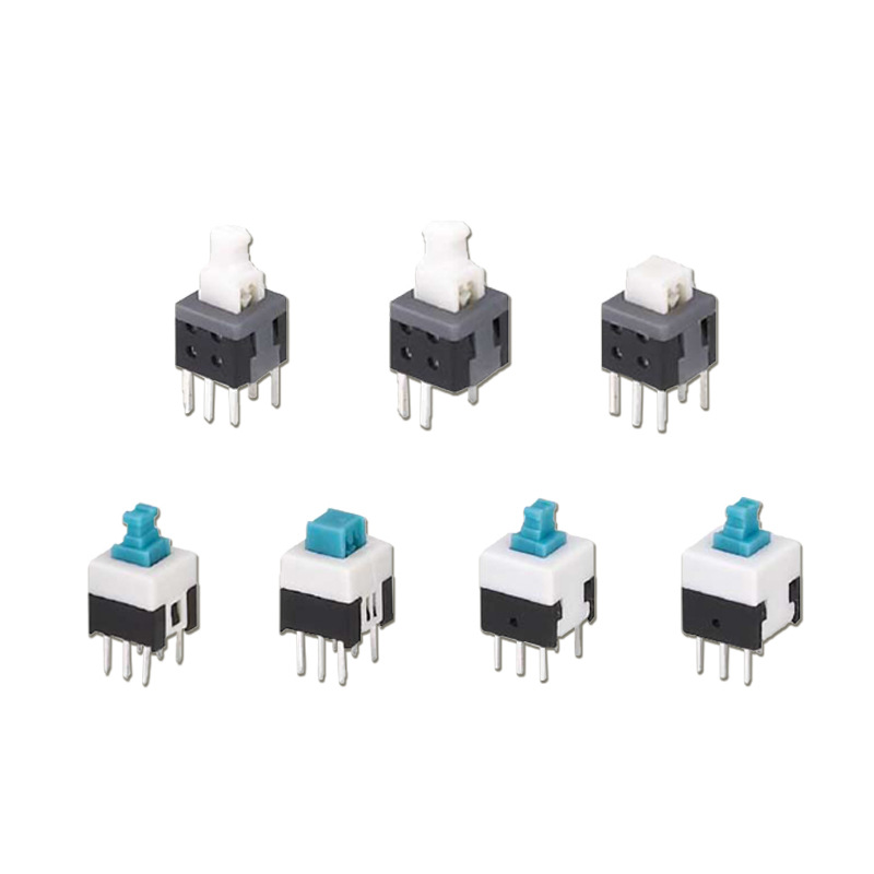 5.8*5.8复位switch按钮开关8.5*8.5无锁常开按键7*7自锁2脚开关