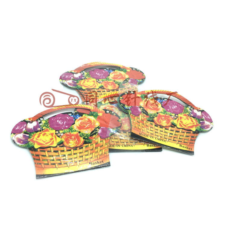 Fuente de la fábrica 19 piezas aguja tarjeta aguja pequeña cesta de flores Tarjeta de aguja mano aguja de coser Tarjeta de aguja al por mayor Tarjeta de aguja hecha a mano hogar