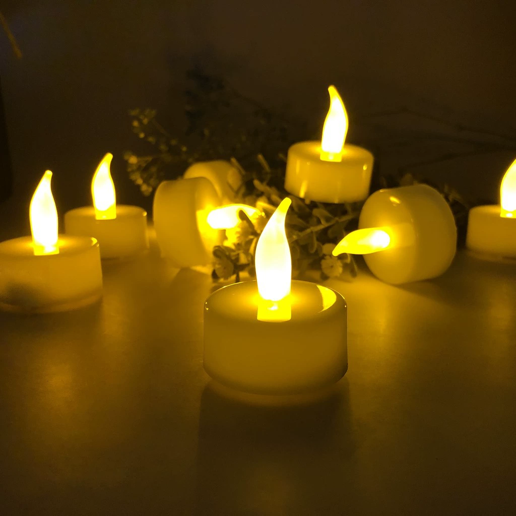 Electronic lights, LED candle, 10 pieces, remote control