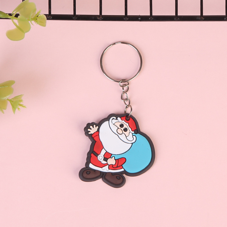 クリスマスpvcアニメのキーホルダー小商品創意プレゼントのキーホルダー卸売り|undefined