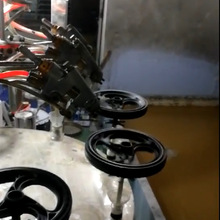 东莞厂家直销玩具车轮转盘式喷漆设备 自动喷涂机 喷色机免费试喷