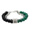 Zj2985 green peacock black matte