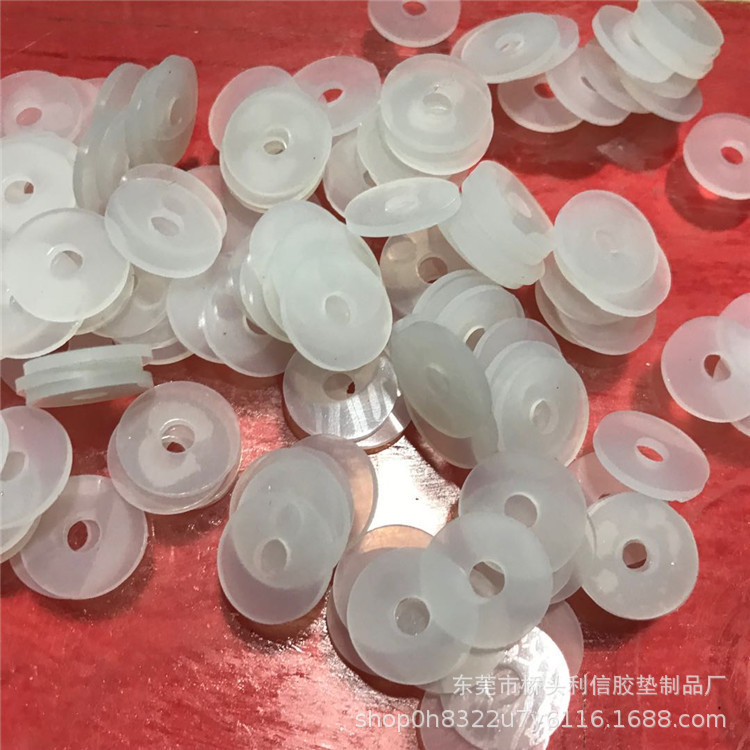 圆形透明自粘 PE食品级瓶盖密封防水 硅胶平垫片 防水硅胶垫片