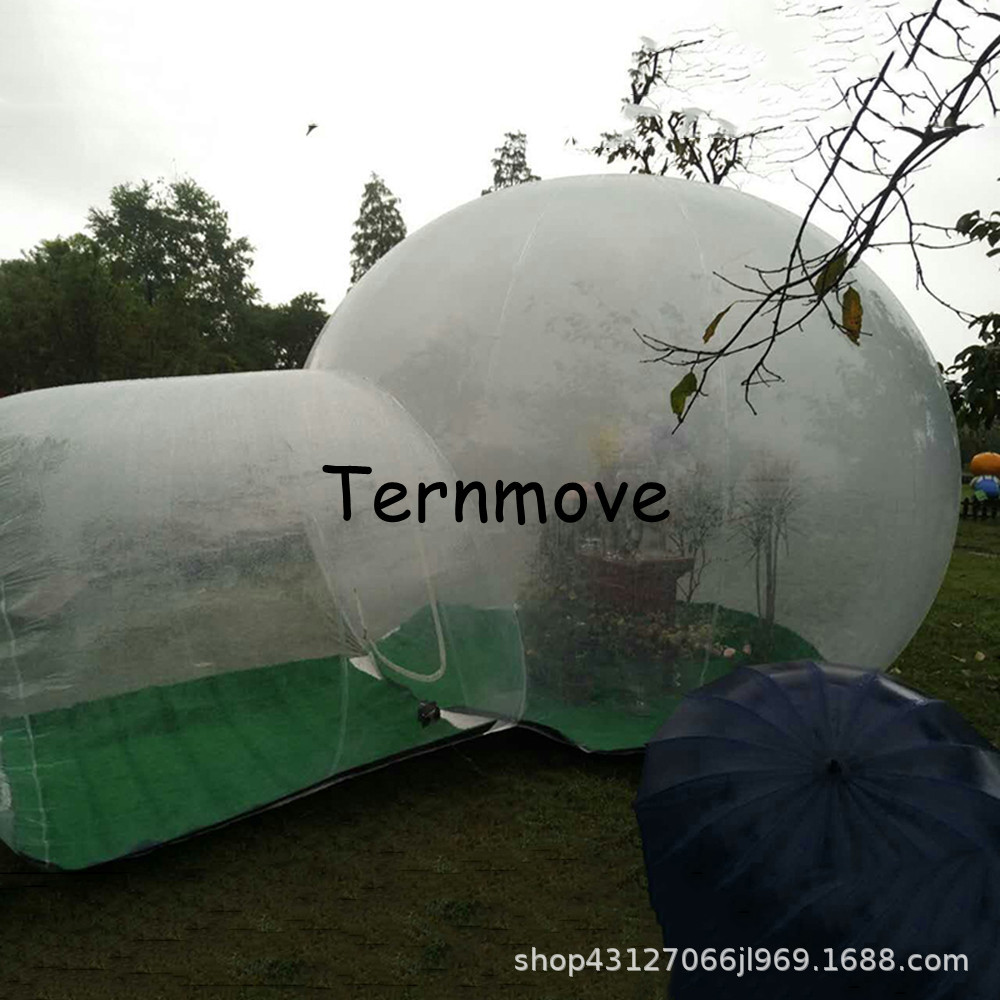 户外广告泡泡屋摄影充气帐篷透明星空民宿房子酒店商业装饰气泡屋