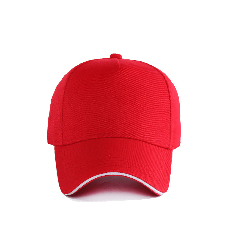 Al por mayor nueva moda de alta calidad gorra enarbolada actividad personalizada logotipo publicitario sombrero de sol bordado Red de transferencia de calor gorra de béisbol image 6