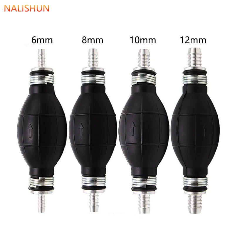 Автомобильный ручной масляный насос для лодки, ручной шарик из алюминиевого сплава, односторонний ручной насос 6/8/10/12, бензиновый насос, всасывающий масляный насос