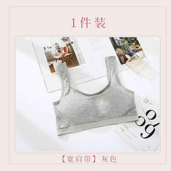 Wide shoulder strap gray