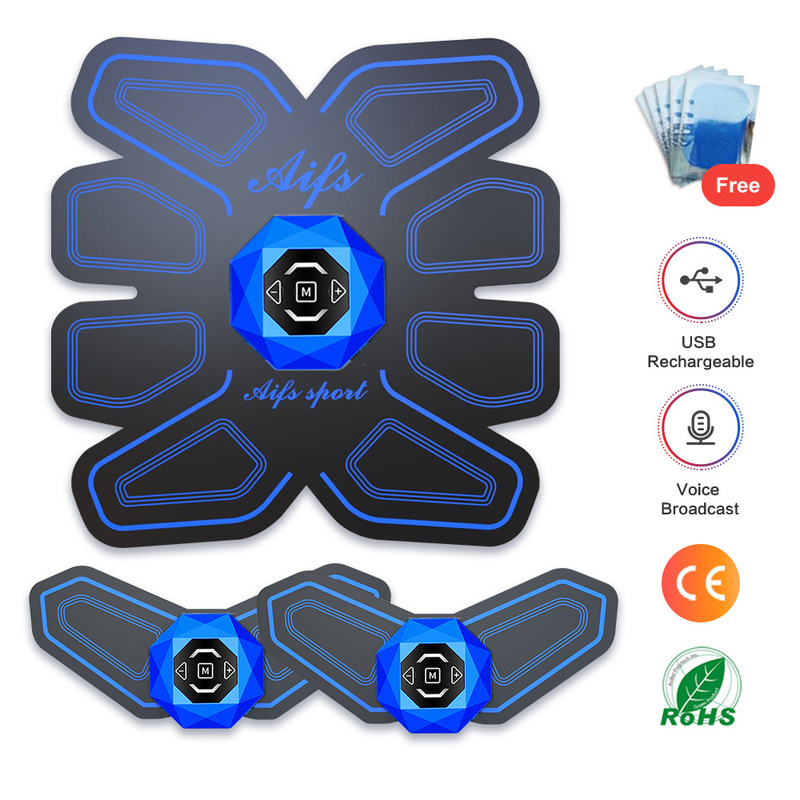 スマートフィットネス腹筋貼りemsフィットネス器筋肉刺激マッサージ器怠け者家庭用健腹アマゾンが爆発した|undefined