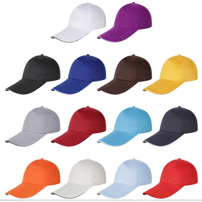 Primavera y verano sol sombrero gorra de béisbol logotipo personalizado casquillo enarbolado impresión al aire libre publicidad sombrero de viaje sombrero bordado