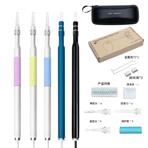 Promotion Cross-border 6-language Ear Scoop Magic Visual Ear Scoop 5.5mm Visual Ear Endoscope