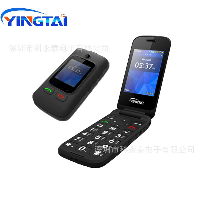 YINGTAI (поперечная торговля), складной мобильный телефон для пожилых, 4G, экран 2,4 дюйма