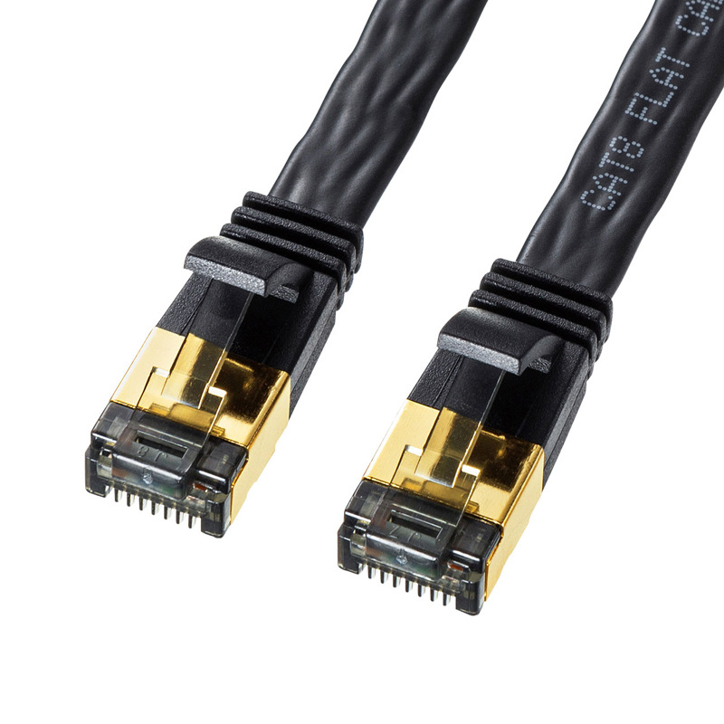 日本SANWA8类网线电脑宽带路由器连接线高速稳定家用办公KB-T8FL