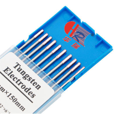 华瑞钨电极工厂直销WZ8 白头锆钨电极2.4x150mm