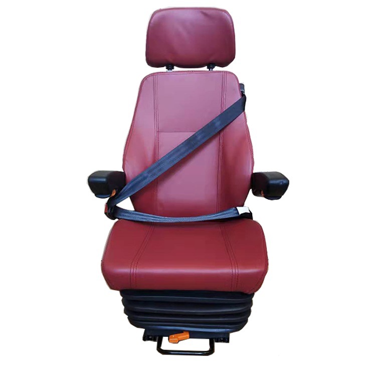 Dock yate conductor airbag amortiguación asiento de tres puntos del cinturón de seguridad silla del conductor vehículo de ingeniería Silla de suspensión de aire