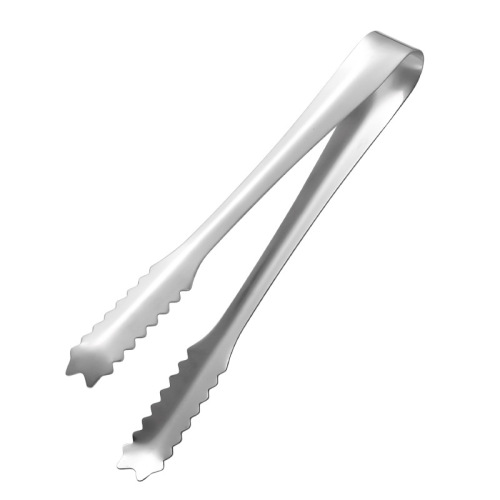 Stainless steel ice tongs ice cube tray ice grid tray tongs sugar tongs barbecue self-service food tongs food tongs barbecue supplies
