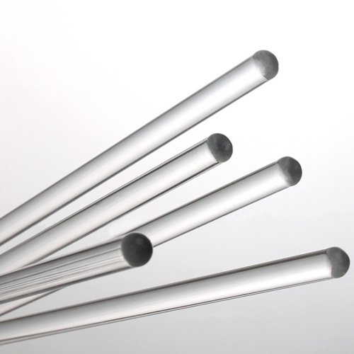 Glass rod glass stirring rod round head drainage rod flow guide rod glass rod corrosion resistant transparent 15-20-25-30cm 