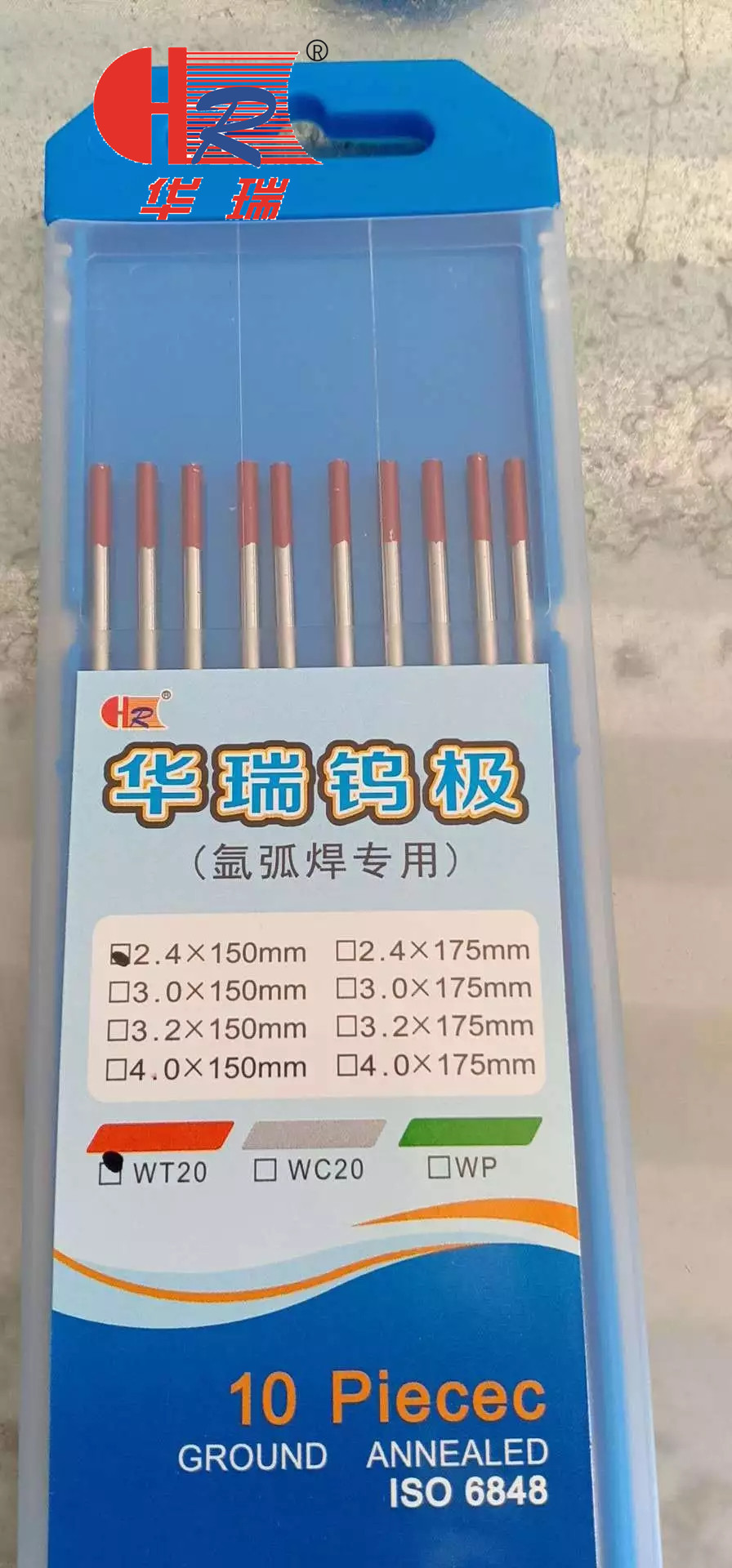 低价供应3.0*175mm华瑞钍钨电极 钨针、钨棒、钨钼、钨电极