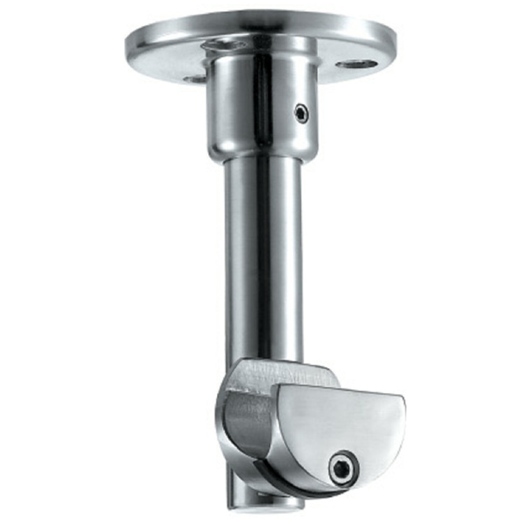 欧美风格吊趟轨道固定件管夹商场商铺滑门五金件06A-3不锈钢吊夹