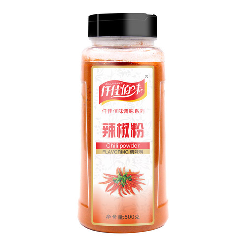 Chili powder 500g, freshly ground chili flakes, ultra-fine seasoning, barbecue seasoning, extra medium spicy, direct sales from the manufacturer, wholesale