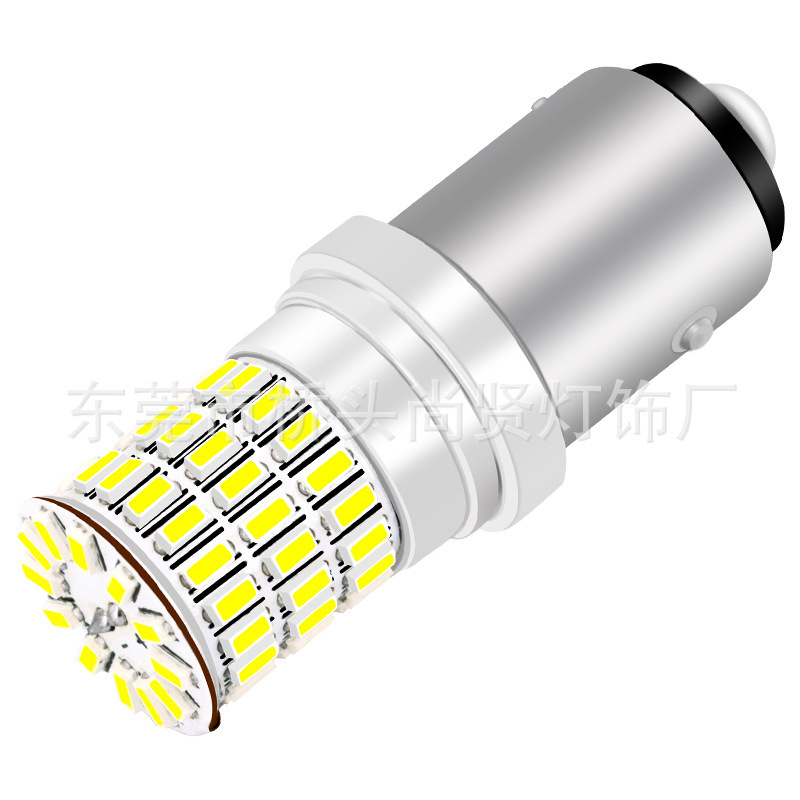 Transfronterizo nuevo 1156 coche LED Luz de señal de giro 3014 1157 luz de freno Luz de marcha atrás 66smd