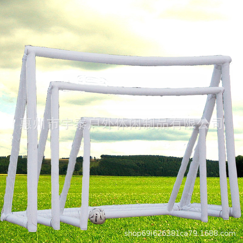 Manufactor wholesale sale PVC Inflatable ball door children basketball stands outdoors match Lawn motion Toys Football rack