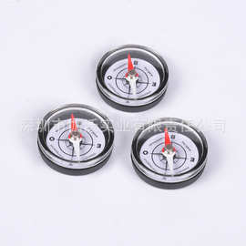 指南针 厂家直销 30*10mm塑料指南针户外野营探险求生配件3.8g/个