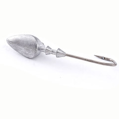 Furisch lead head hook triangular soft worm hook 3.5g-20g, anti-hanging bottom lure soft bait sea fishing freshwater hook