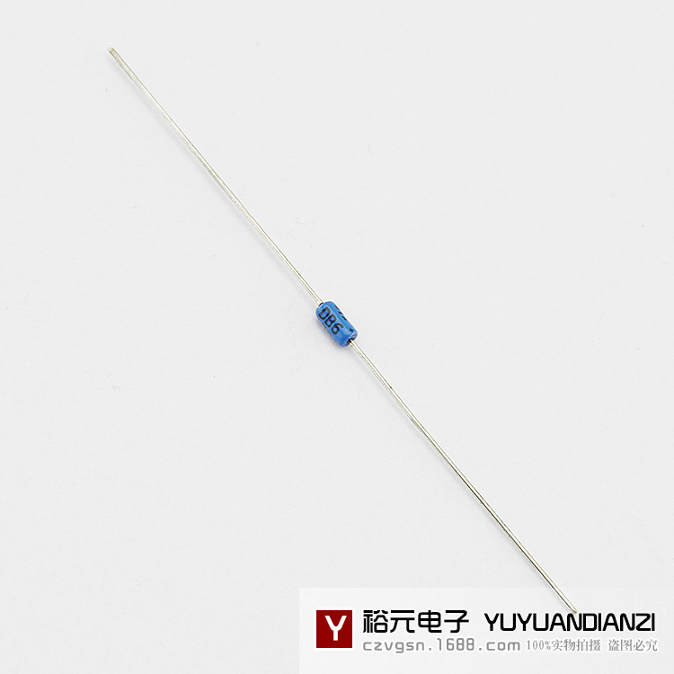 ST厂家直销双向触发DB6二极管 原装编带环保 蓝色DO-35封装