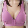 Thin wireless bra, cotton supporting comfortable bra top, underwear, plus size, for middle age