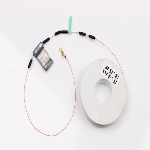 The main line group is tied up and the line group set is ready for fishing. It is convenient for competitive platform fishing and a complete set of nylon fishing line group.