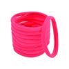 Fashionable nylon children's elastic hair rope, headband, European style, simple and elegant design
