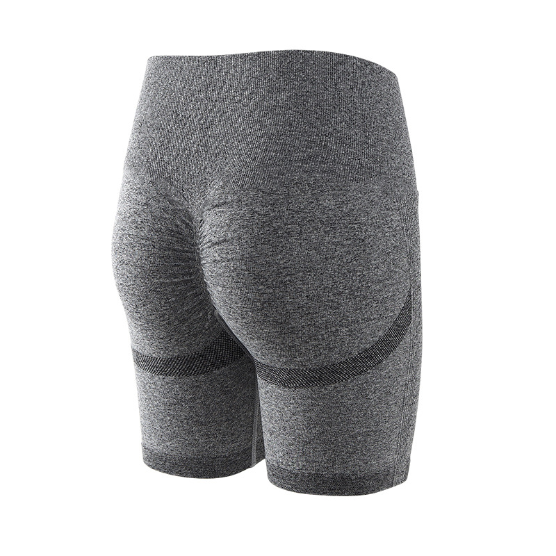 Europa y América de Internet celebridad apretado cadera pantalones de yoga cintura alta cadera elevación deportes pantalones cortos de secado rápido entrenamiento fitness deportes cortos