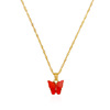 Acrylic necklace, chain with pigtail, suitable for import, European style