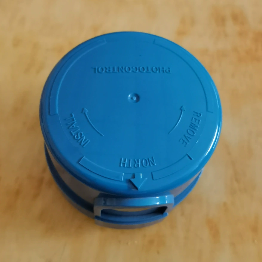 Уличный уличный фонарь типа Turnlock короткая дорожная крышка Водонепроницаемая модель IP54 NK-108-04 синий корпус 1800VA