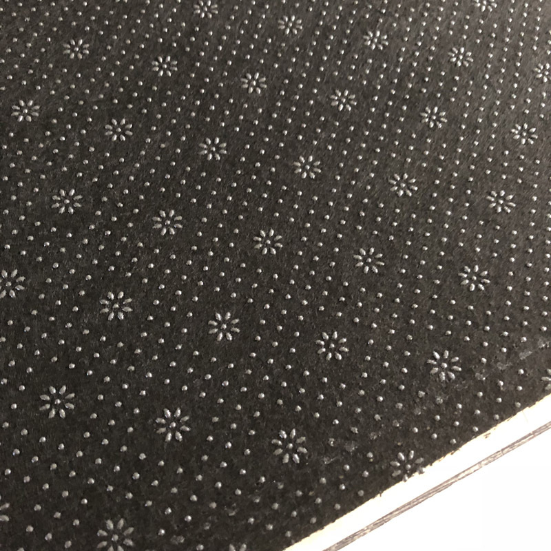 防滑点塑针刺棉 可裁切分片激光切割各类形状防滑无纺布