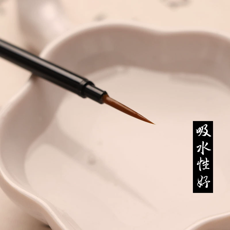 Набор кистей Liner Brush, 3 шт. для ногтей и арт-работ водорастворители для акварели, гуаши, акрила, крупная/средняя/мелкая