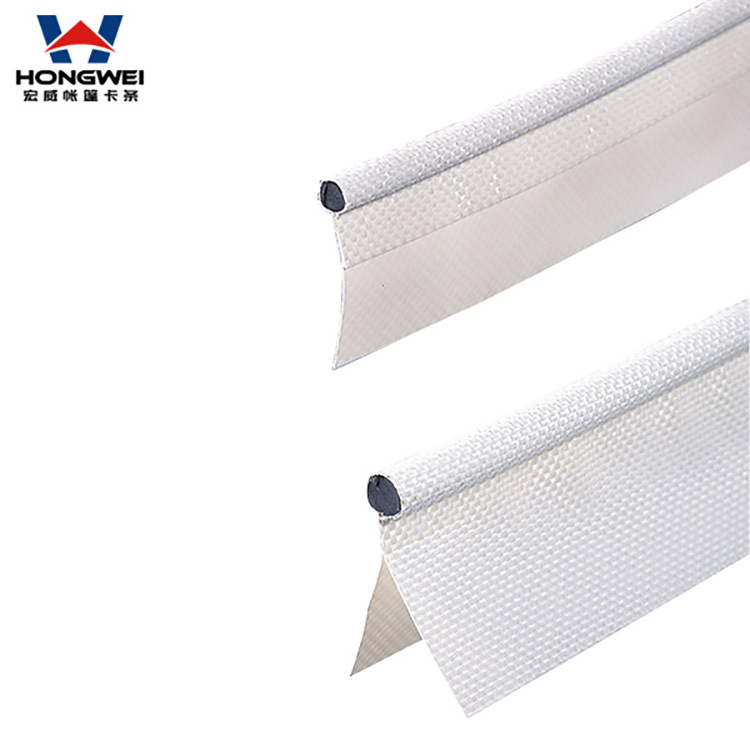 厂家现货供应 工业用篷布单芯双边 折叠包边条 塑料胶条 帐篷嵌条