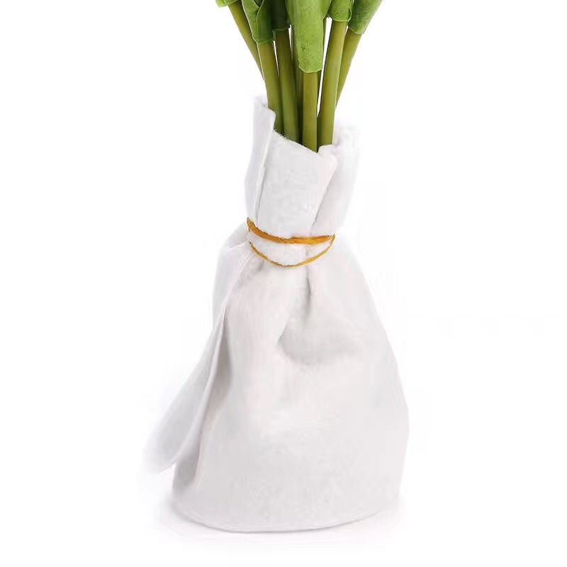 Venta al por mayor de flores de algodón hidratante 3 M algodón absorbente Flor de Papel expreso material hidratante ramo de flores frescas suministros de la tienda