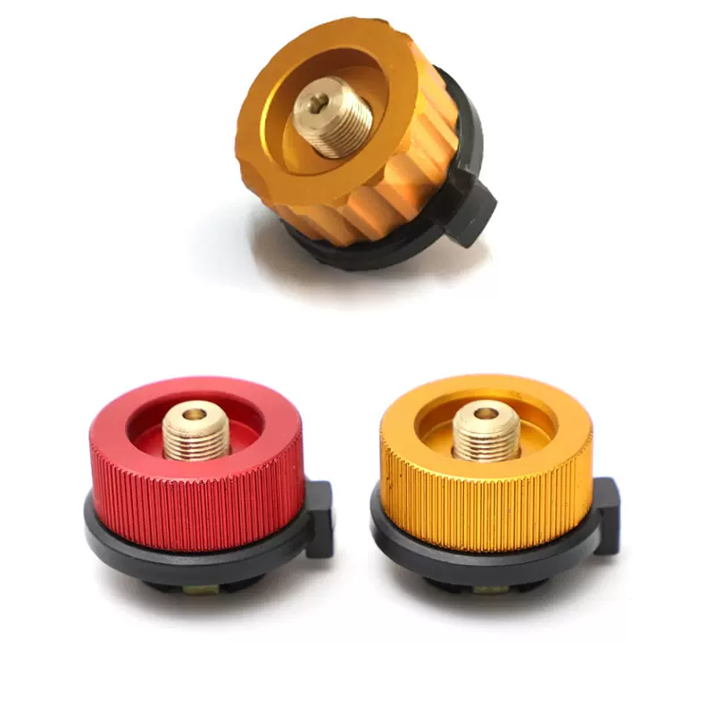 户外野营炉 分体炉头转换头 转换装置长气罐气炉转换头转换器