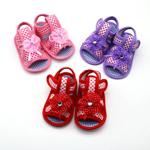 Newborn baby shoes 0-1 years old baby shoes 3-6-9-11 months boys' shoes soft sole women's shoes foreign trade baby shoes