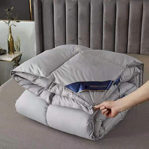 A drop-shipping Hill Shield duvet hotel thickened 8 pounds winter quilt feather velvet gift quilt bed and breakfast spring and autumn quilt