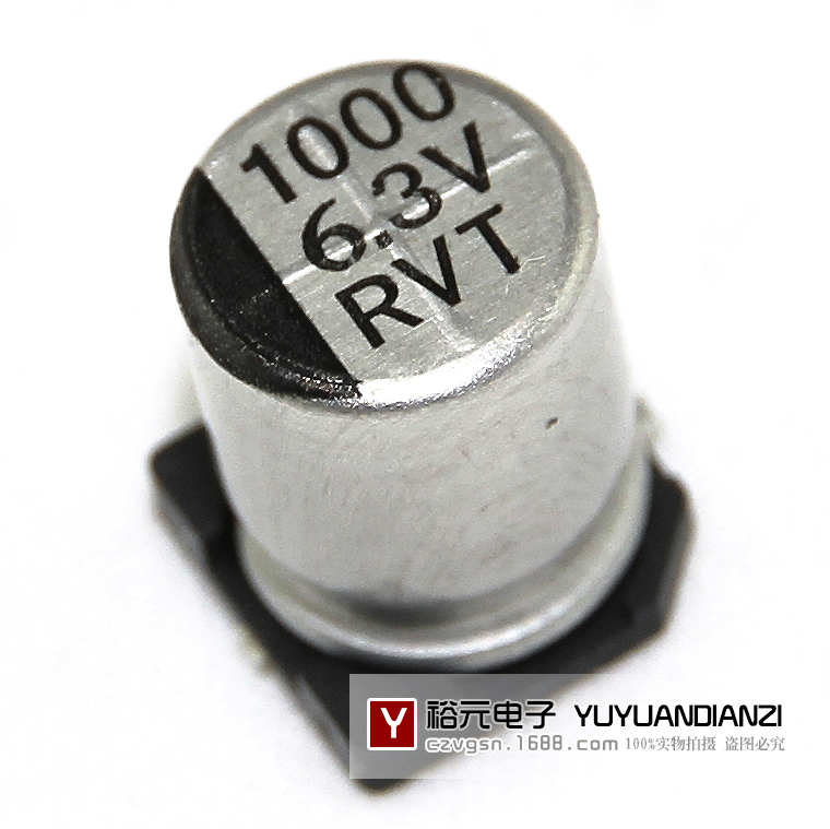 1000uf 6.3v 贴片电解电容 体积10*10.5 现货热卖6.3V 1000UF原装