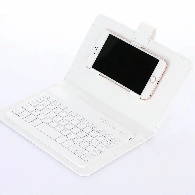 Universal Bluetooth Keyboard Case, 7–8 inch, Magnetic Stand, Multi-Color Options