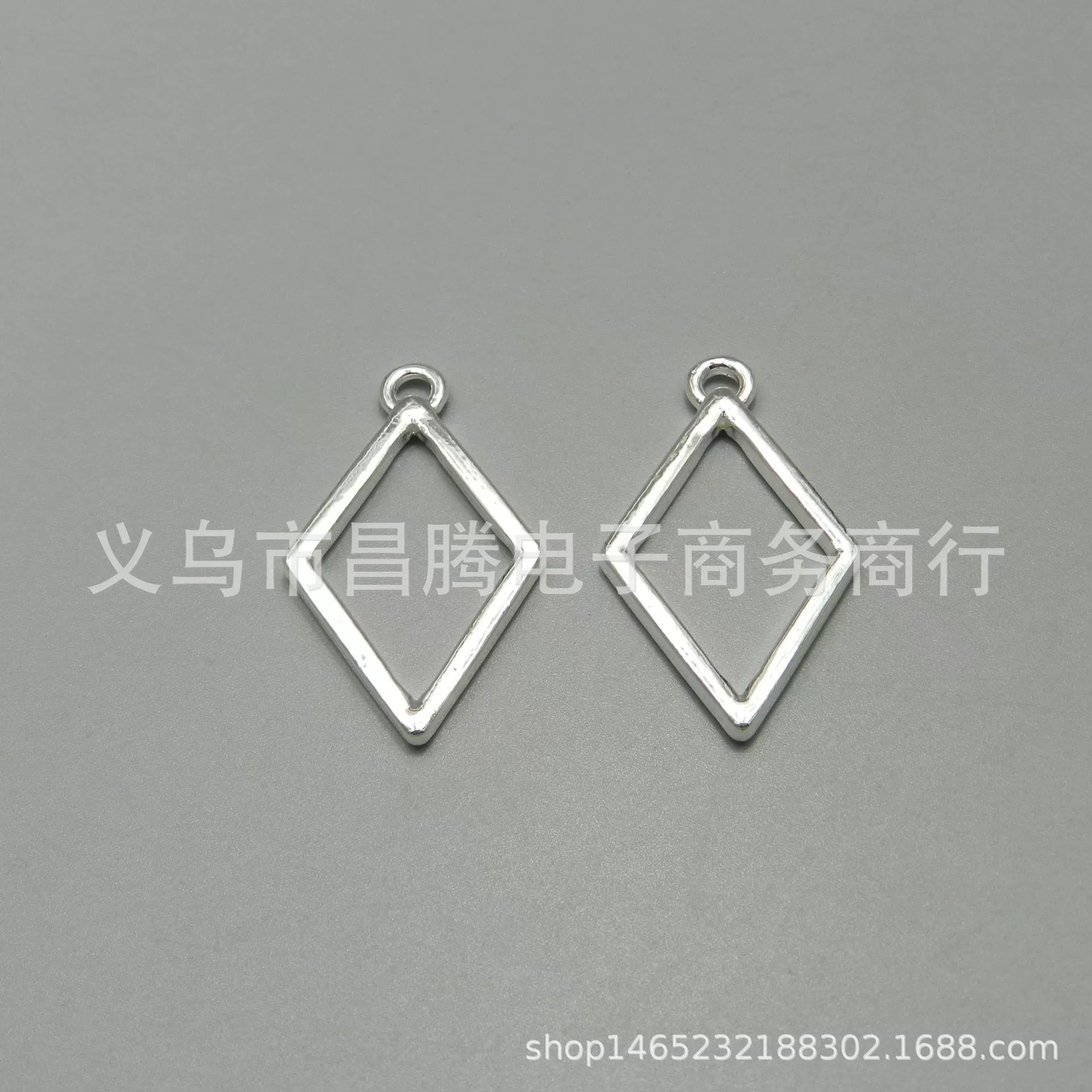 Сохраняющий цвет ромб УФ Кристалл эпоксидная граница смола клей металл полые границы DIY ювелирные аксессуары материал ручной работы