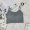 Wireless bra, bra top, underwear for elementary school students, tube top, push up bra, knitted T-shirt, beautiful back