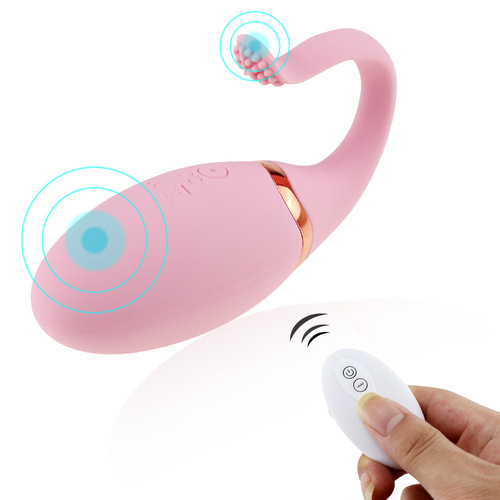 Adult USB charging wireless tadpole baby whale remote control fish tail vibrating egg couple sex ball cross-border wholesale