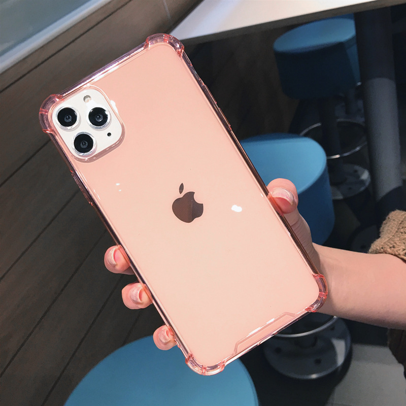 Producto Popular de Comercio Exterior XS, Funda Transparente de TPU para iPhone 17 Pro Max, Protección Anticaídas en las Cuatro Esquinas, Funda Protectora para 16 y 15p