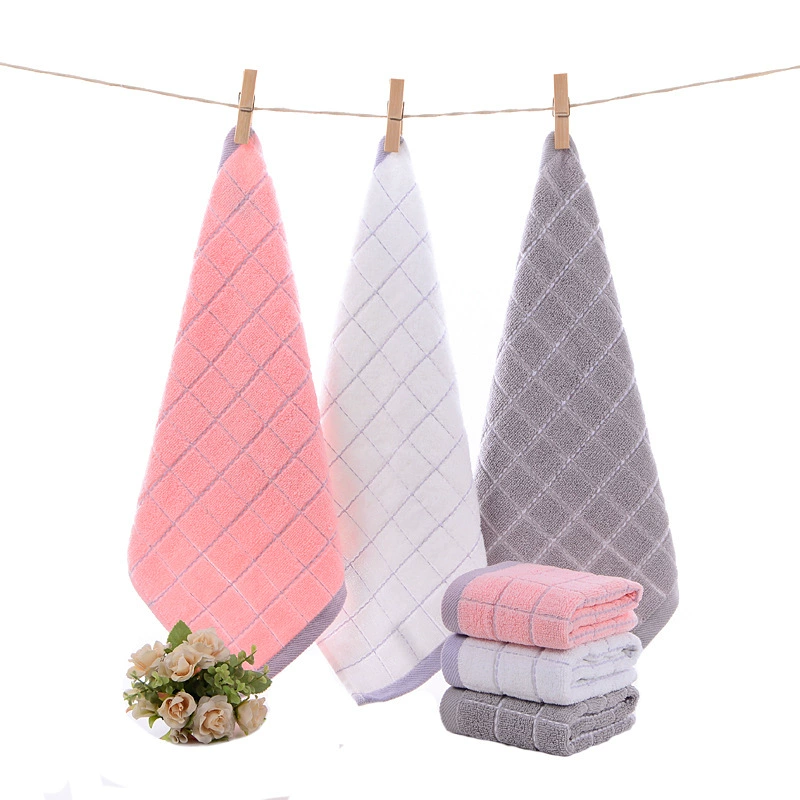 Handkerchief for adults, square scarf, towel, 34×34cm, water absorbent